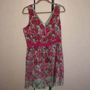 Vineyard Vines Kentucky Derby Roses Dress